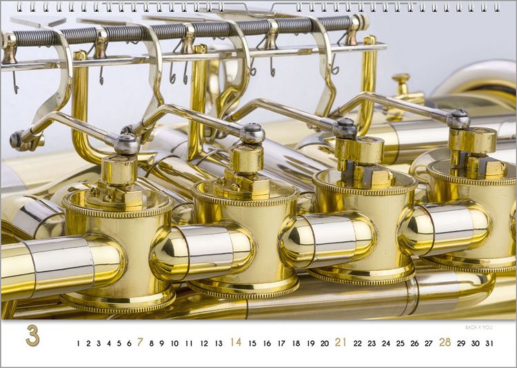 Produktbild: Blech-Instrumente &ndash; Musik-Kalender 2027, DIN A3