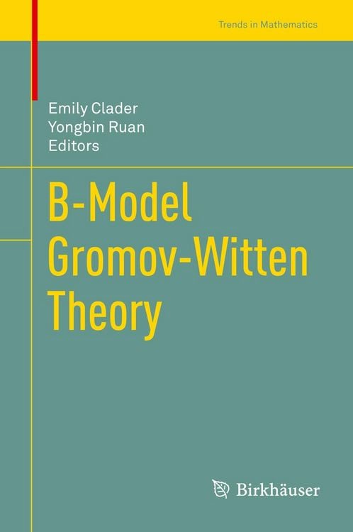 Produktbild: B-Model Gromov-Witten Theory
