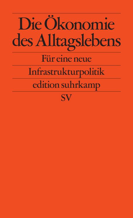 Produktbild: Die &Ouml;konomie des Alltagslebens