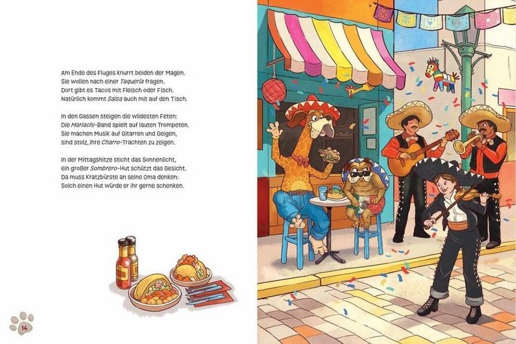 Produktbild: Giraffenhund und Kratzb&uuml;rste - Eine Reise nach Mexiko