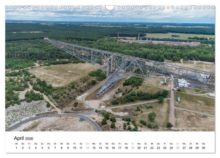 Produktbild: Die Lausitz - Region im Wandel (Wandkalender 2026 DIN A3 quer), CALVENDO Monatskalender