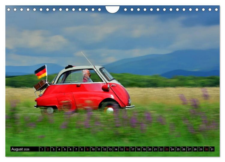 Produktbild: BMW Isetta - Die Knutschkugel (Wandkalender 2026 DIN A4 quer), CALVENDO Monatskalender