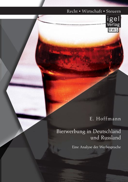 Produktbild: Bierwerbung in Deutschland und Russland: Eine Analyse der Werbesprache