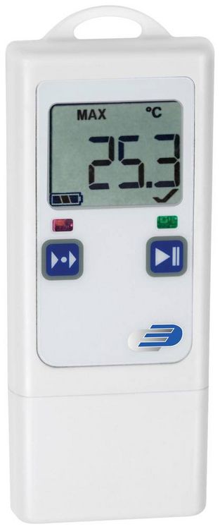 Produktbild: TFA Dostmann 31.1065.02 Datenlogger f&uuml;r Temperatur und externen Sensor LOG40 Temperatur-Datenlogger kalibriert (ISO) Messgr&ouml;&szlig;e