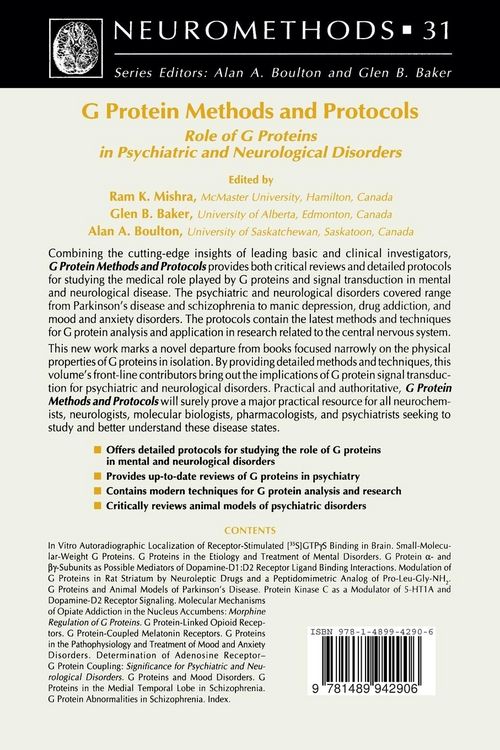 Produktbild: G Protein Methods and Protocols