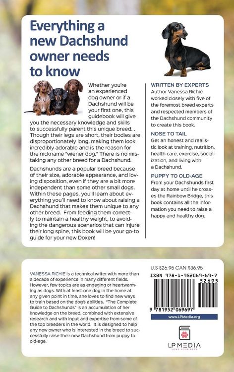 Produktbild: The Complete Guide to Dachshunds