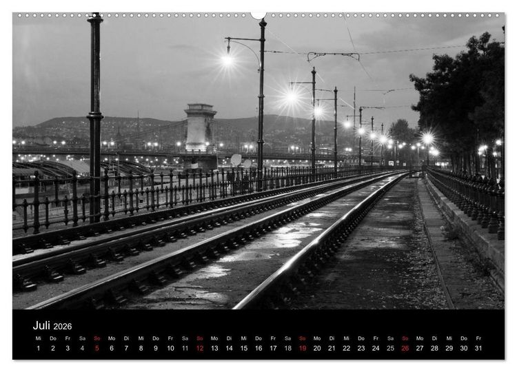 Produktbild: Budapest einfach liebenswert (Wandkalender 2026 DIN A2 quer), CALVENDO Monatskalender