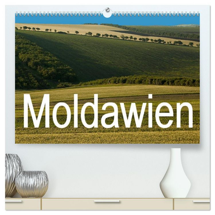 Produktbild: Moldawien (hochwertiger Premium Wandkalender 2026 DIN A2 quer), Kunstdruck in Hochglanz