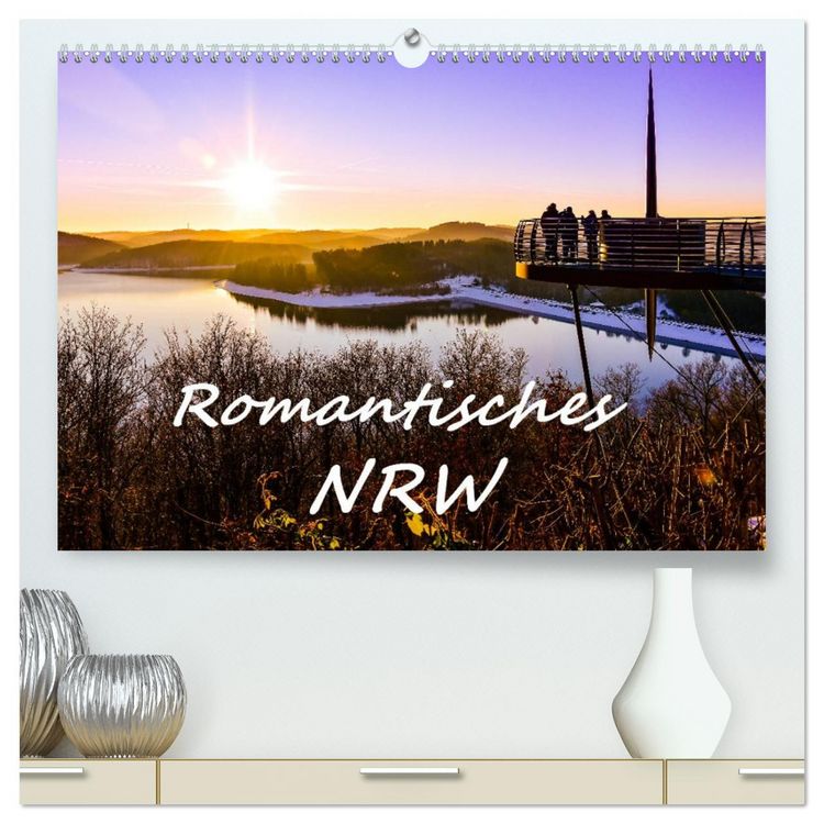 Produktbild: Romantisches NRW (hochwertiger Premium Wandkalender 2026 DIN A2 quer), Kunstdruck in Hochglanz