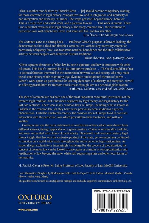 Produktbild: On Common Laws