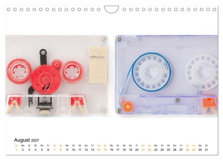 Produktbild: Audio Tapes (Wandkalender 2027 DIN A4 quer), CALVENDO Monatskalender