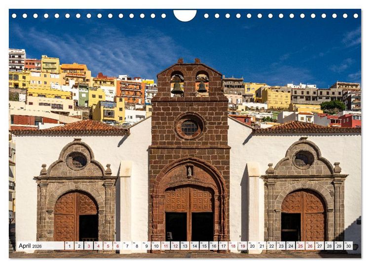 Produktbild: Kanarische Inseln: La Gomera (Wandkalender 2026 DIN A4 quer), CALVENDO Monatskalender