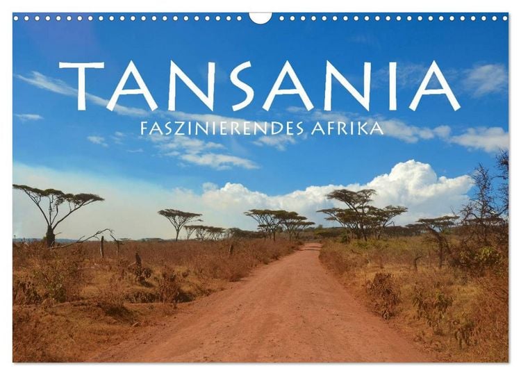 Produktbild: Tansania - Faszinierendes Afrika (Wandkalender 2026 DIN A3 quer), CALVENDO Monatskalender