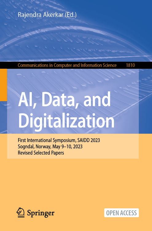 Produktbild: AI, Data, and Digitalization