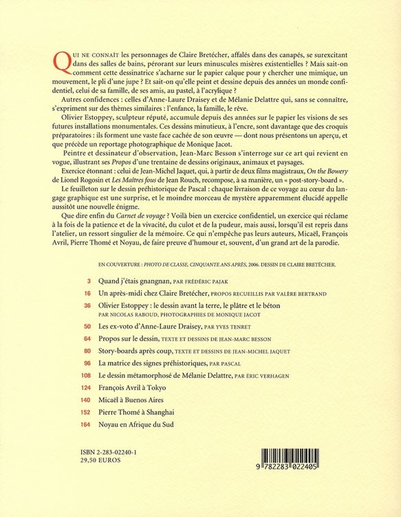 Produktbild: Cahier dessin&eacute; no 7 Claire Br&eacute;t&eacute;cher, Olivier Estoppey, Anne-Laure