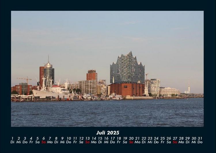 Produktbild: Hamburg 2025 Fotokalender DIN A4