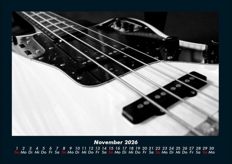 Produktbild: Musik 2026 Fotokalender DIN A4