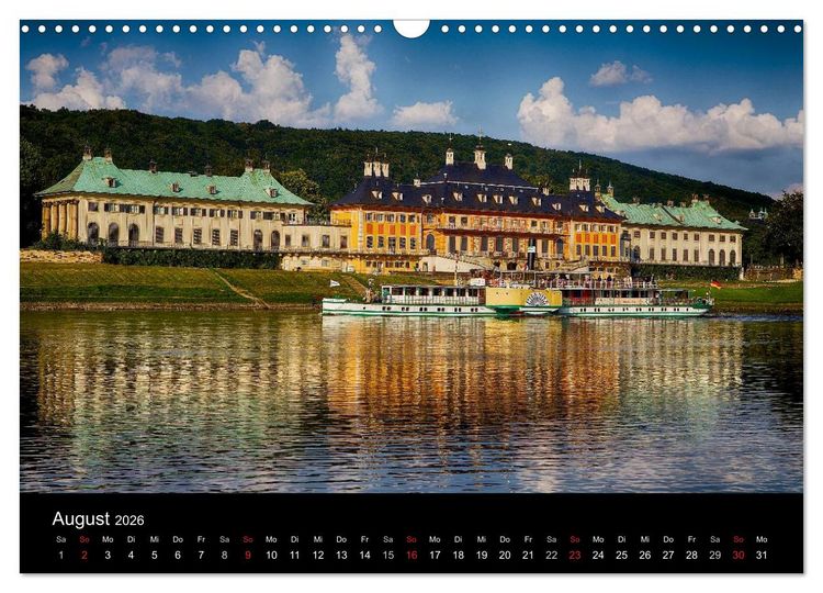 Produktbild: Schaufelraddampfer (Wandkalender 2026 DIN A3 quer), CALVENDO Monatskalender