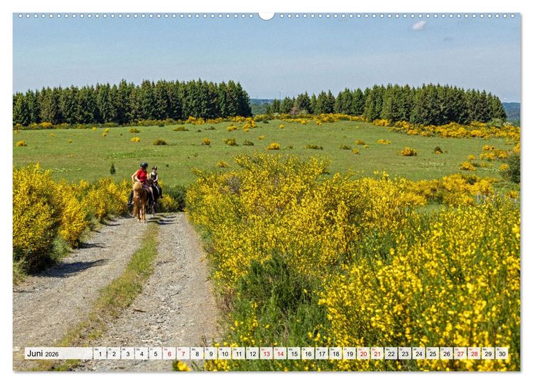 Produktbild: Die Eifel und das Hohe Venn (hochwertiger Premium Wandkalender 2026 DIN A2 quer), Kunstdruck in Hochglanz