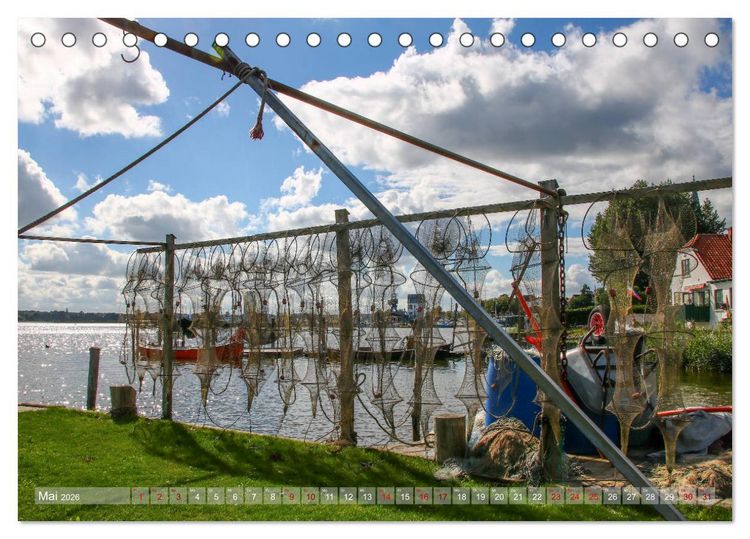 Produktbild: Impressionen von der Schlei - Deutschlands einzigem Fjord (Tischkalender 2026 DIN A5 quer), CALVENDO Monatskalender