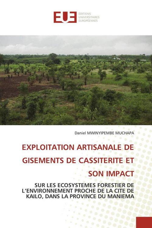 Produktbild: Exploitation Artisanale De Gisements De Cassiterite Et Son Impact