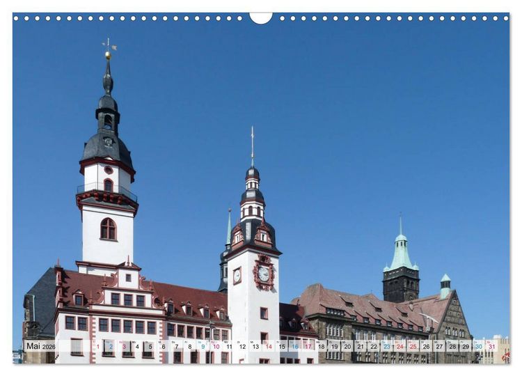 Produktbild: Chemnitz und Umgebung (Wandkalender 2026 DIN A3 quer), CALVENDO Monatskalender