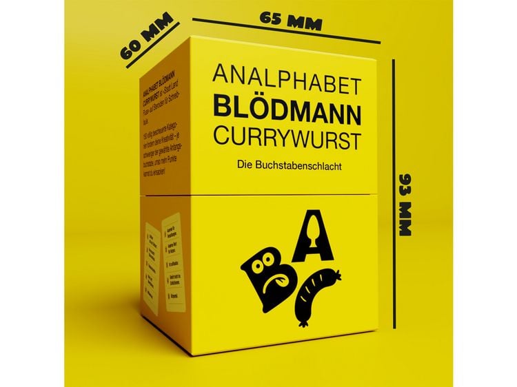 Produktbild: Analphabet Bl&ouml;dmann Currywurst