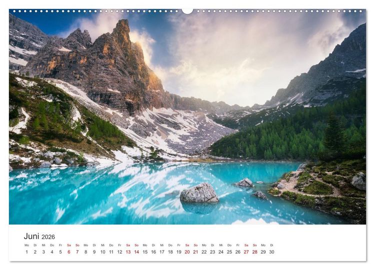 Produktbild: Sehnsucht Europa (hochwertiger Premium Wandkalender 2026 DIN A2 quer), Kunstdruck in Hochglanz