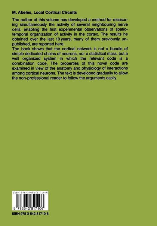 Produktbild: Local Cortical Circuits