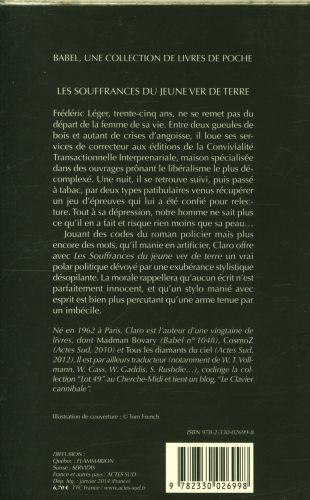 Produktbild: Les souffrances du jeune ver de terre