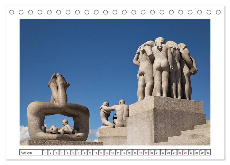 Produktbild: S&uuml;d - Norwegen (Tischkalender 2026 DIN A5 quer), CALVENDO Monatskalender