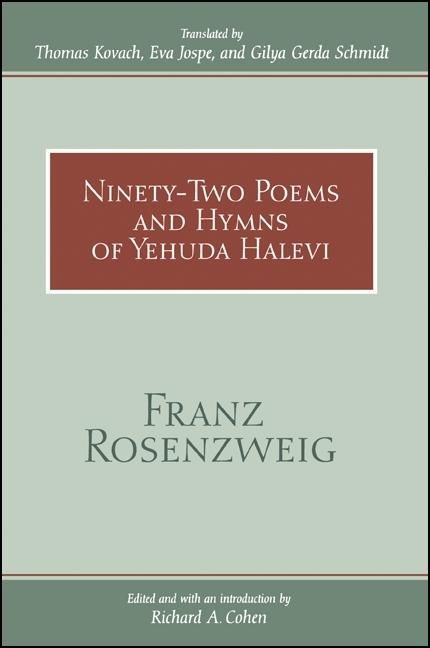 Produktbild: Ninety-Two Poems and Hymns of Yehuda Halevi