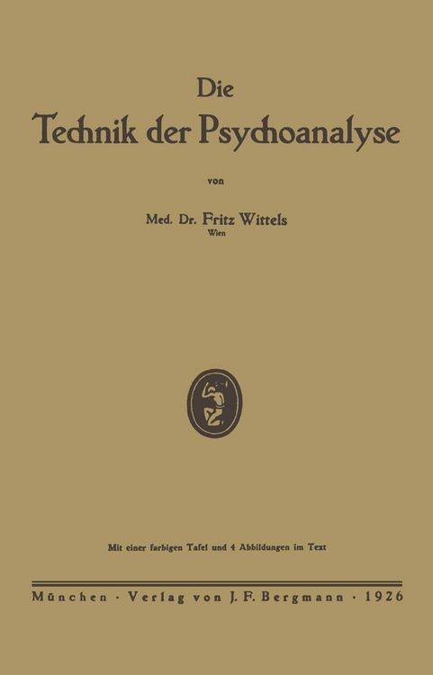 Produktbild: Die Technik der Psychoanalyse