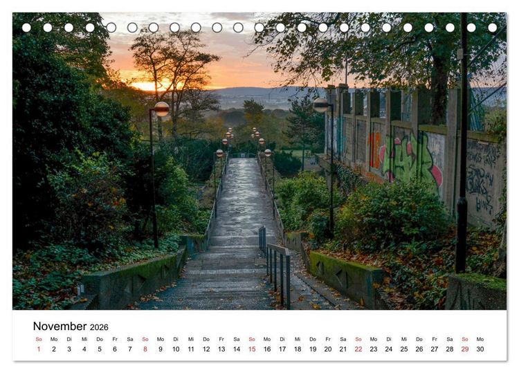 Produktbild: Kassel - Morgenlicht (Tischkalender 2026 DIN A5 quer), CALVENDO Monatskalender