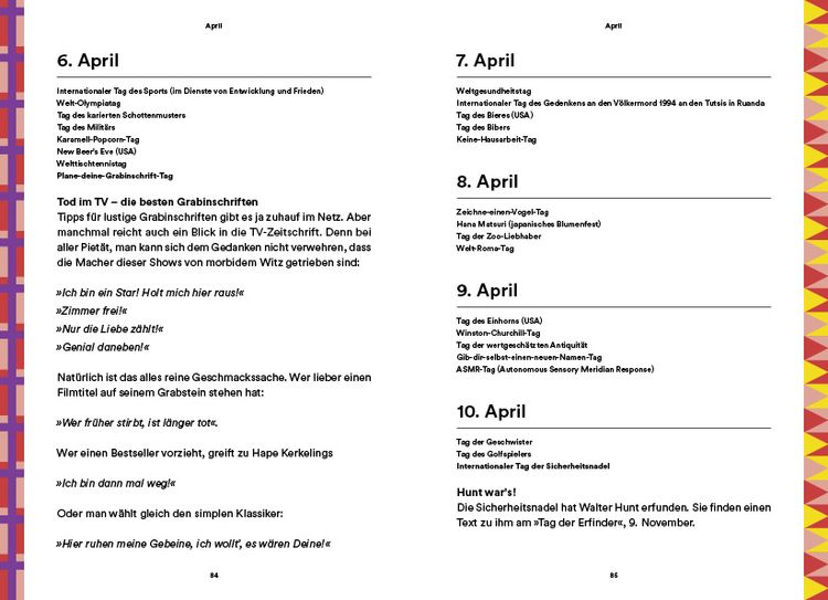 Produktbild: Das Welttage Buch