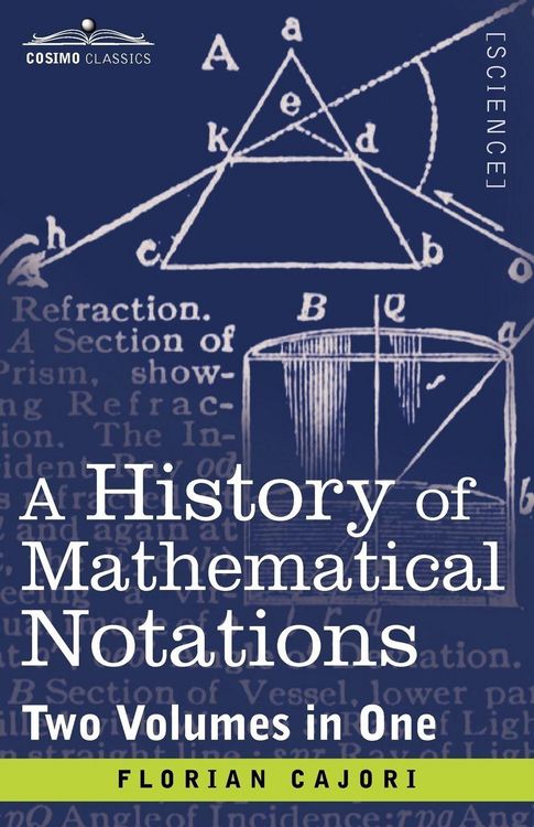 Produktbild: A History of Mathematical Notations (Two Volume in One)