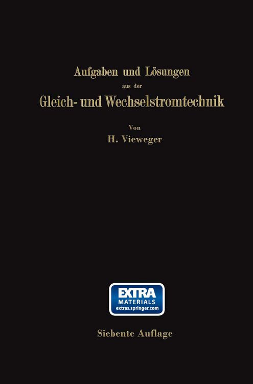 Produktbild: Aufgaben und L&ouml;sungen aus der Gleich- und Wechselstromtechnik