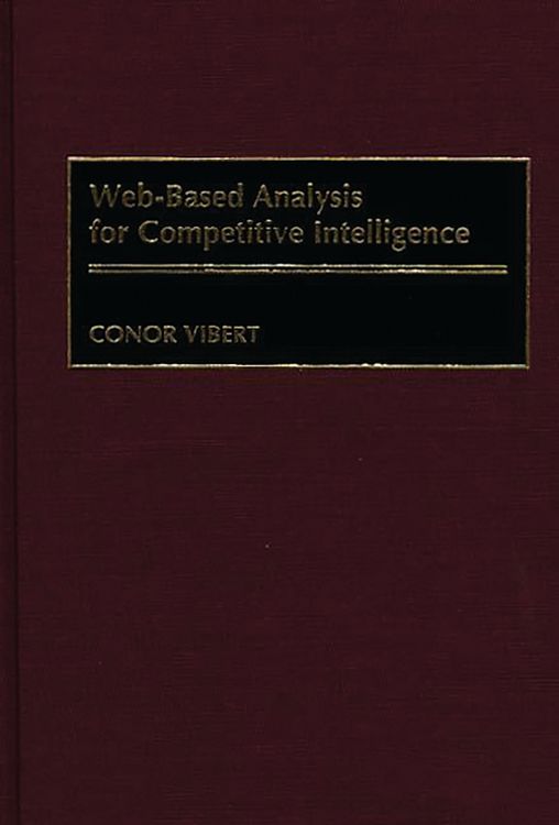Produktbild: Web-Based Analysis for Competitive Intelligence