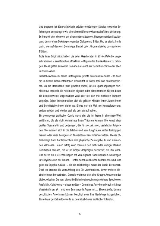 Produktbild: Erste Male