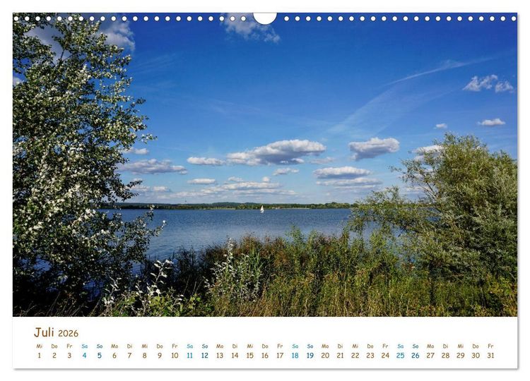 Produktbild: Brombachsee und Umgebung (Wandkalender 2026 DIN A3 quer), CALVENDO Monatskalender