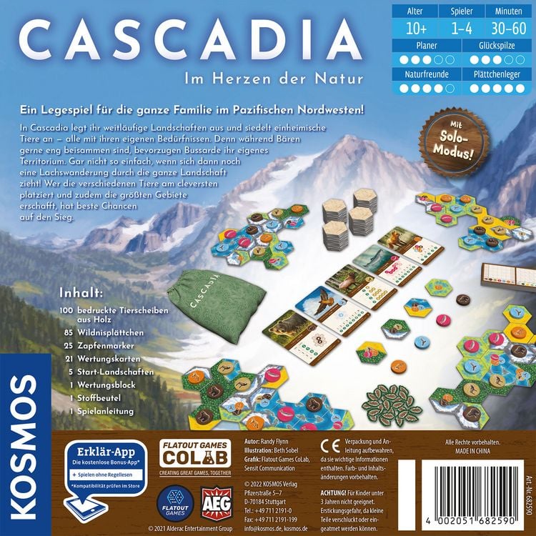 Produktbild: Cascadia – Im Herzen der Natur
