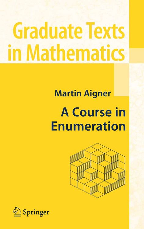 Produktbild: A Course in Enumeration