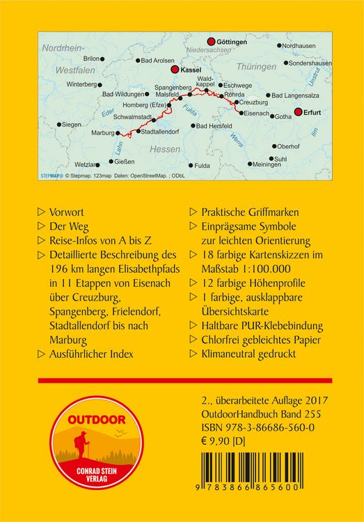 Produktbild: Elisabethpfad von Eisenach nach Marburg