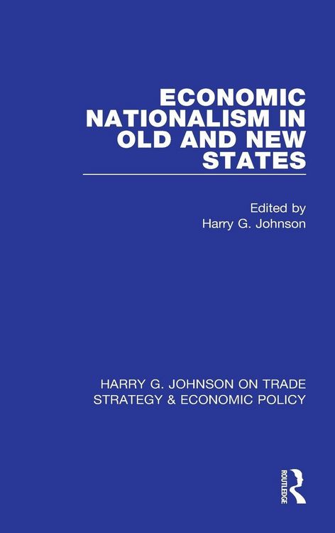 Produktbild: Economic Nationalism in Old and New States