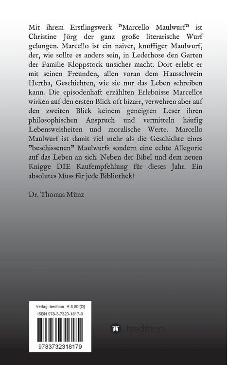 Produktbild: Marcello Maulwurf