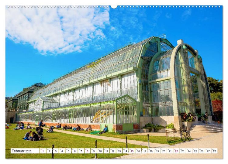 Produktbild: Geliebtes Paris - Ein Bilderbogen aus der Stadt der Liebe (hochwertiger Premium Wandkalender 2026 DIN A2 quer), Kunstdruck in Hochglanz