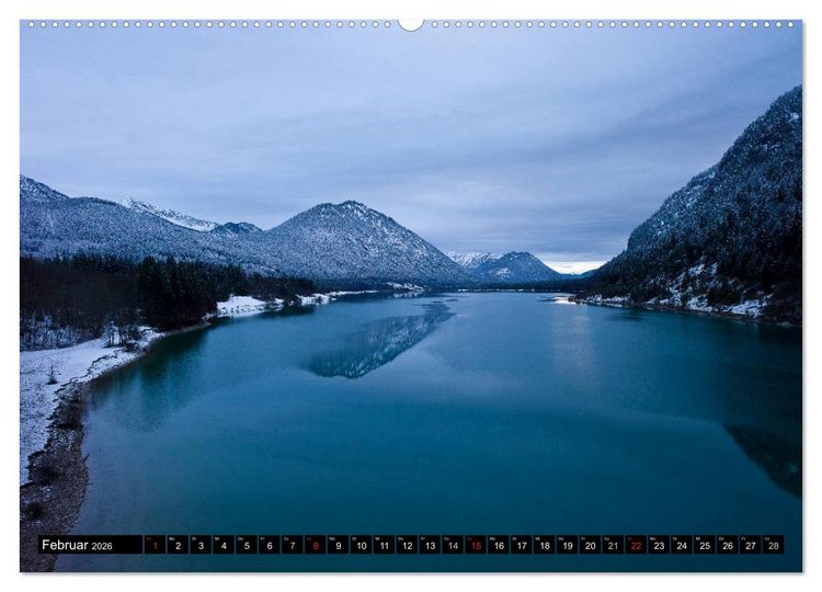 Produktbild: T&ouml;lzer Land und Blaues Land: Seelenlandschaften (Wandkalender 2026 DIN A2 quer), CALVENDO Monatskalender