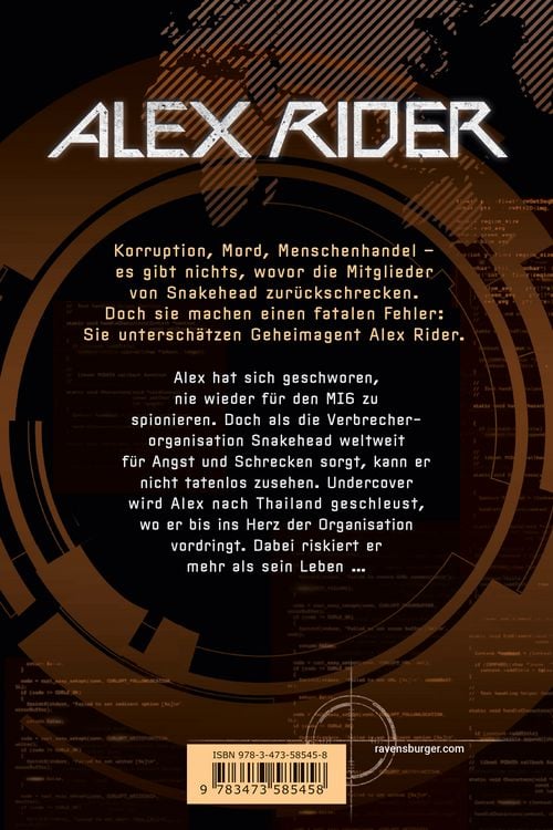 Produktbild: Alex Rider, Band 7 - Snakehead