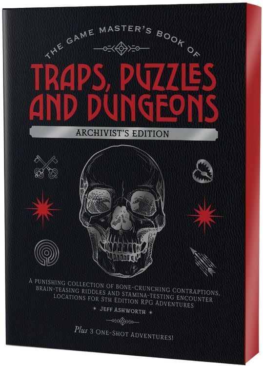 Produktbild: The Game Master's Book of Traps, Puzzles and Dungeons Archivist's Edition