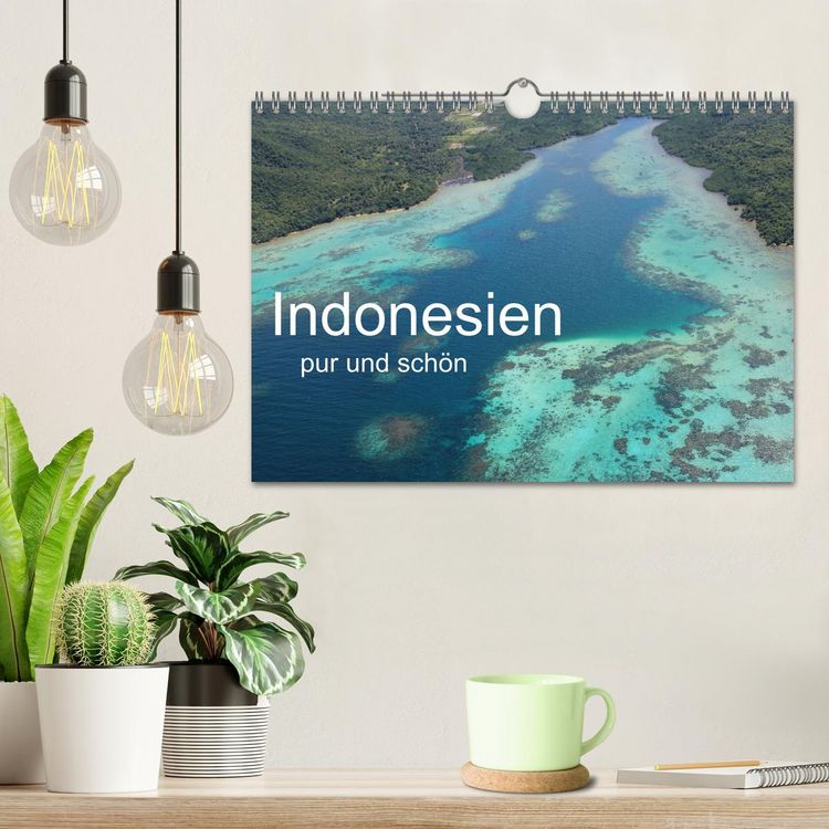 Produktbild: Indonesien pur und sch&ouml;n (Wandkalender 2026 DIN A4 quer), CALVENDO Monatskalender